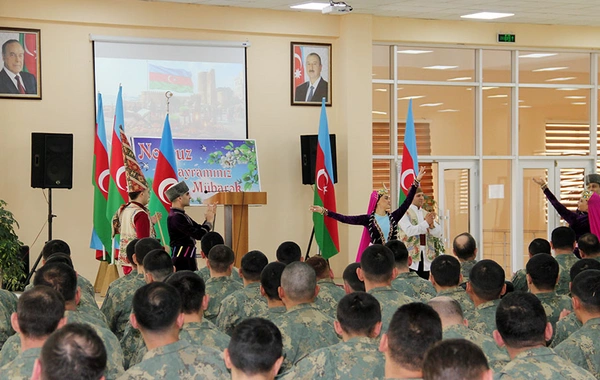 Azərbaycan Ordusunda Novruz və Ramazan bayramları böyük təntənə ilə qeyd olunub