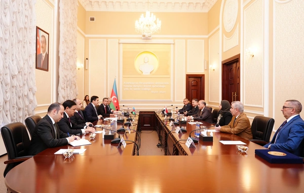 Fərid Əhmədov İraq Federal Ali Məhkəməsinin sədri ilə görüşüb