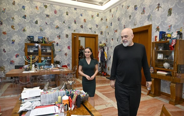 Leyla Əliyeva Tiranada Albaniyanın Baş naziri ilə görüşüb