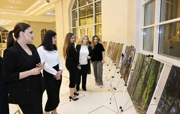 Leyla Əliyeva "Hirkan" sənədli filminin təqdimatında iştirak edib