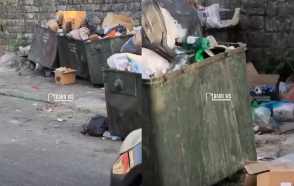 Zabratda antisanitar vəziyyət: Zibil tullantıları qalaqlanıb