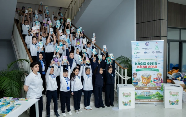 "Kağız gətir - kitab apar" sosial-ekoloji layihəsinə start verildi