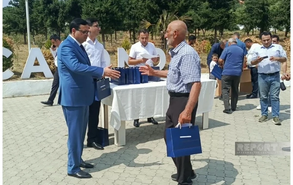 Xocavəndə qayıdan ailələrə mənzillərinin açarları təqdim edilib