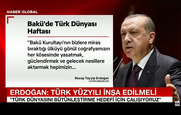 Haber Global prepared a story about the Turkic World Week taking place in Baku