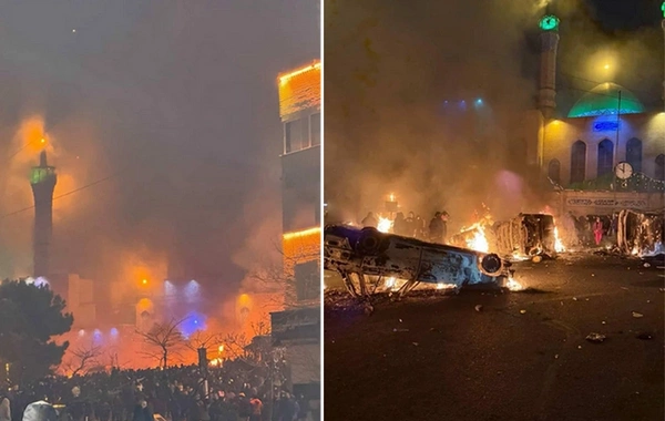Etirazlar zamanı Tehranda 34 məscid yandırılıb