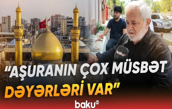 Mərasim peyğəmbər ailəsinə ehtiramın əlamətidir - Gəncədə nümunəvi Aşura ənənəsi