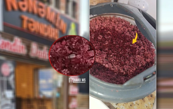 Məşhur təndirxanada biabırçılıq - Yeməyə əlavə verilən sumağa qurd düşübmüş