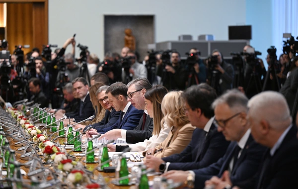 В Белграде состоялось 1-е заседание Совета стратегического партнерства между Азербайджаном и Сербией