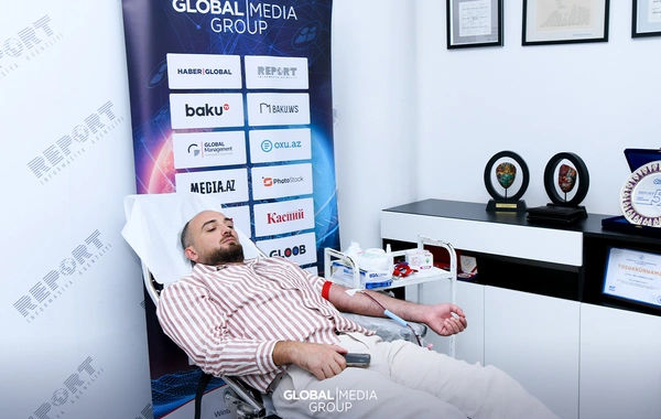 "Global Media Group" növbəti dəfə "Talassemiyasız həyat naminə" könüllü qanvermə aksiyasına qoşulub