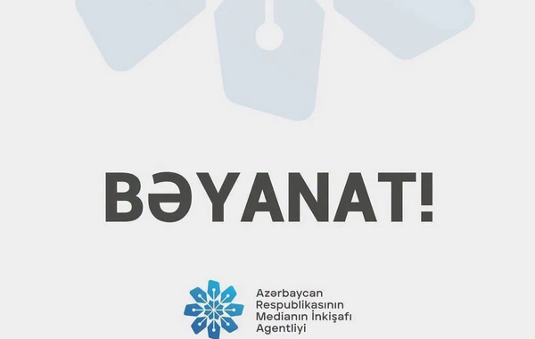 MEDİA qanunsuz fəaliyyət göstərən saytla bağlı BƏYANAT YAYDI