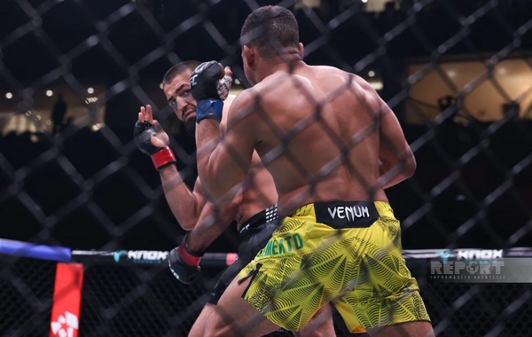 Bakıda tarixi UFC gecəsi: Fiziyevdən möhtəşəm qələbə - FOTOREPORTAJ
