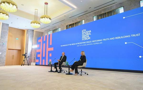 Prezident İlham Əliyev IV Şuşa Qlobal Media Forumunun açılışında iştirak edib