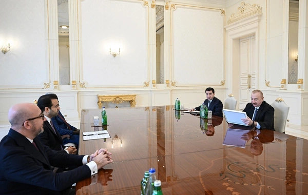 İlham Əliyev "Zayed İnsan Qardaşlığı Mükafatı" ilə bağlı nümayəndə heyətini qəbul edib