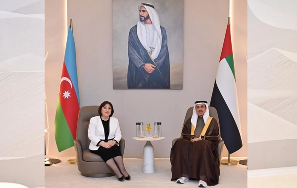 Sahibə Qafarova Birləşmiş Ərəb Əmirliklərində səfərdədir