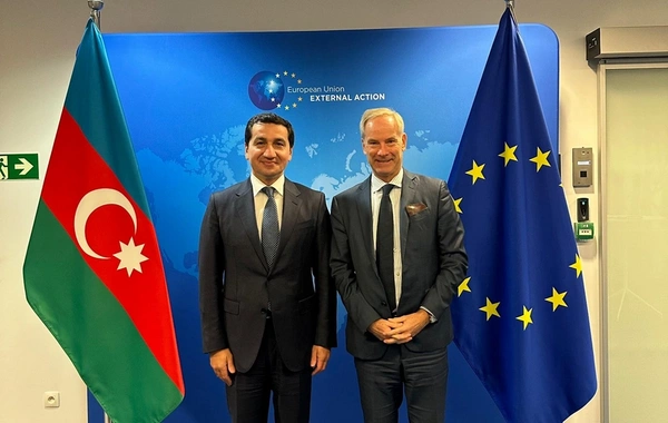 Azərbaycanla Avropa İttifaqı arasında tərəfdaşlığın daha da gücləndirilməsi müzakirə olunub