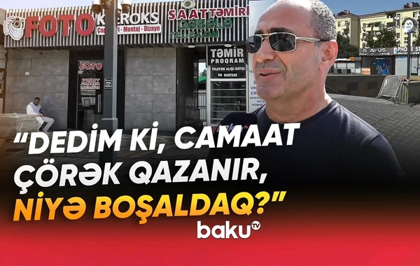Onminlərlə manat vəsait qoymuşuq, iki aydır işləyə bilmirik - Nərimanovda ərazi niyə hasara alınıb?
