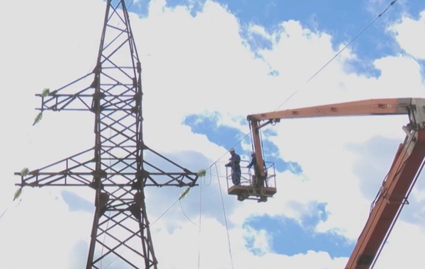 Xocavəndin elektrik şəbəkəsi yenilənir