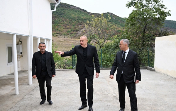 İlham Əliyev Xocalı rayonunun Seyidbəyli kəndində olub