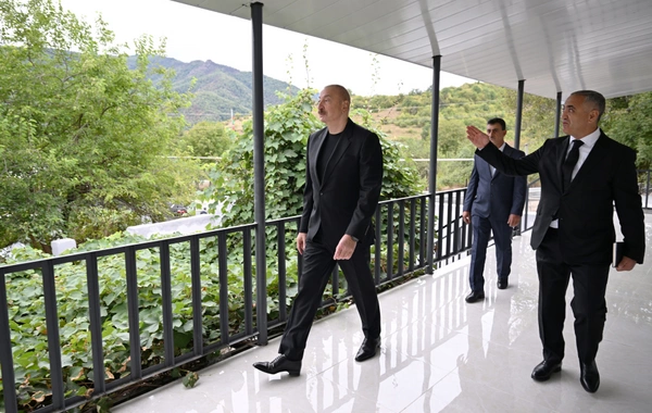 Prezident İlham Əliyev Xocalı rayonunun Badara kəndində olub