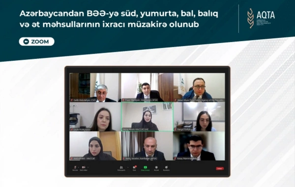 Azərbaycandan BƏƏ-yə süd, yumurta, bal, balıq və ət məhsulları ixrac oluna bilər