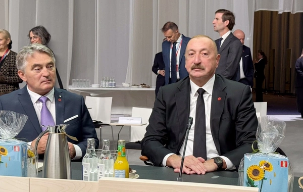 İlham Əliyev "Avropa Siyasi Birliyi"nin 7-ci Zirvə toplantısının açılış plenar sessiyasında iştirak edib