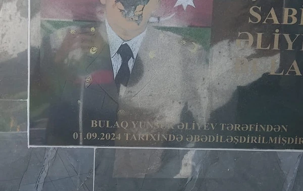 Şəhid abidəsinə qarşı tərbiyəsizlik edən saxlanıldı - YENİLƏNİB