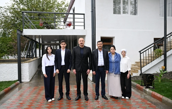 Prezident İlham Əliyev Xocavənd rayonunun Hadrut qəsəbəsində olub