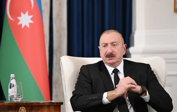 Prezident İlham Əliyev: Zəngəzur dəhlizi yeni bağlantı layihəsidir və beynəlxalq nəqliyyat marşrutlarının mühü