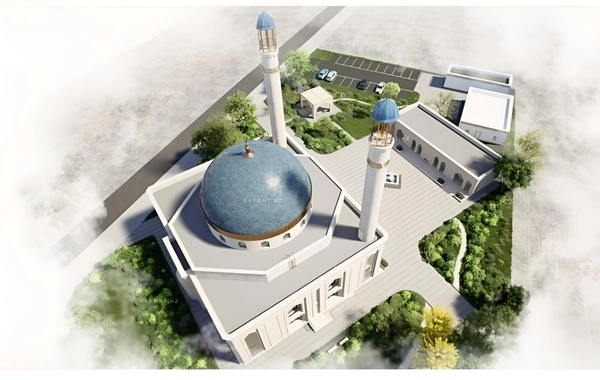 Cəbrayıl şəhər məscidinin ilkin layihəsi məlum olub