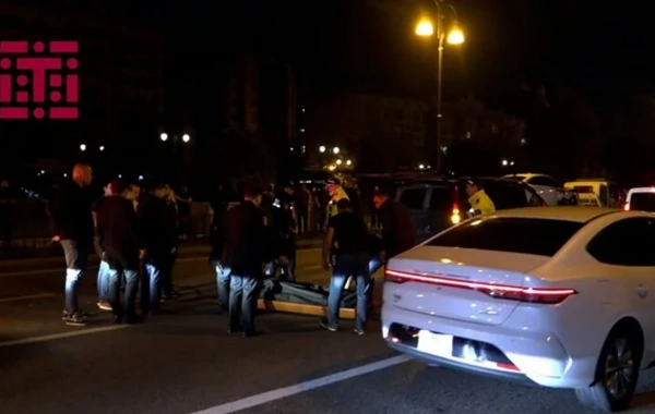 Bakıda "Changan" piyadanı vurub öldürdü