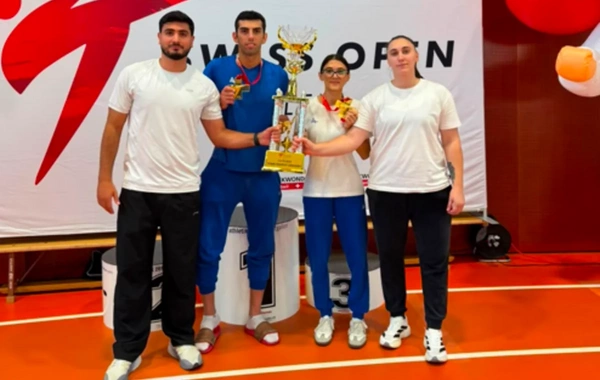 Azərbaycan taekvondoçuları İsveçrədə beynəlxalq turnirin qalibi olublar