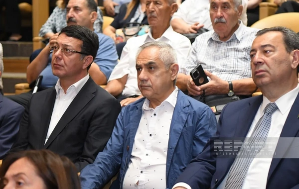 Xalq şairi Nəriman Həsənzadə ilə vida mərasimi keçirilib