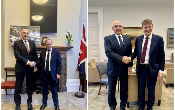 Elçin Əmirbəyov Londonda yüksək səviyyəli görüşlər keçirib