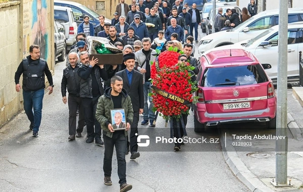 Əməkdar artist Vahid Əliyev dəfn edilib