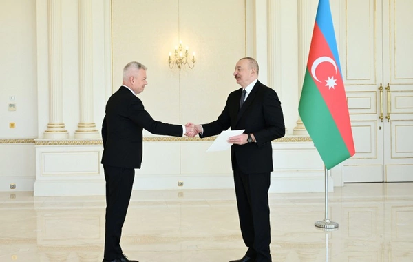 İlham Əliyev Polşanın yeni səfirinin etimadnaməsini qəbul edib