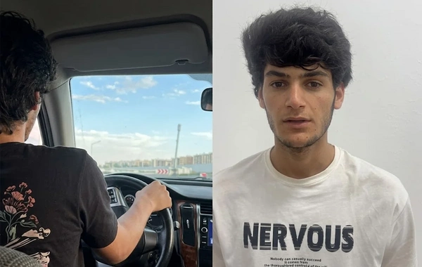 Narkotikin təsiri altında avtoxuliqanlıq edən sürücü həbs edildi