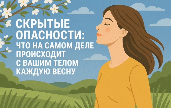 Скрытые опасности: Что на самом деле происходит с вашим телом каждую весну