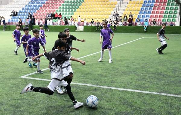Leyla Əliyevanın təşəbbüsü ilə uşaq evlərinin komandaları arasında növbəti minifutbol turniri təşkil olunub Leyla Əliyevanın təşəbbüsü ilə uşaq evlərinin komandaları arasında növbəti minifutbol turniri təşkil olunub