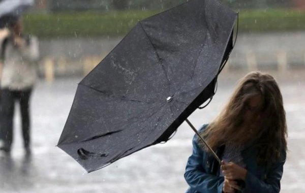 Sabah intensiv yağış yağacaq, güclü külək əsəcək