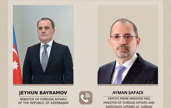 Azərbaycan və İordaniya regional təhlükəsizlik mühitinin pisləşməsinin yolverilməz olduğunu vurğulayıblar