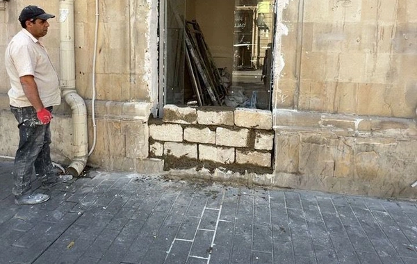 Bakıda memarlıq abidəsinə zərər vurmaq cəhdi qarşısı alındı Bakıda memarlıq abidəsinə zərər vurmaq cəhdi qarşısı alındı