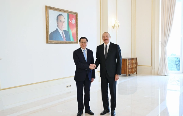 İlham Əliyev Çinin Baş prokurorunu qəbul edib