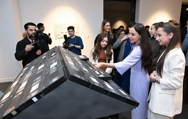 Leyla Aliyeva attended the exhibition "A House with a View of the Landscape"