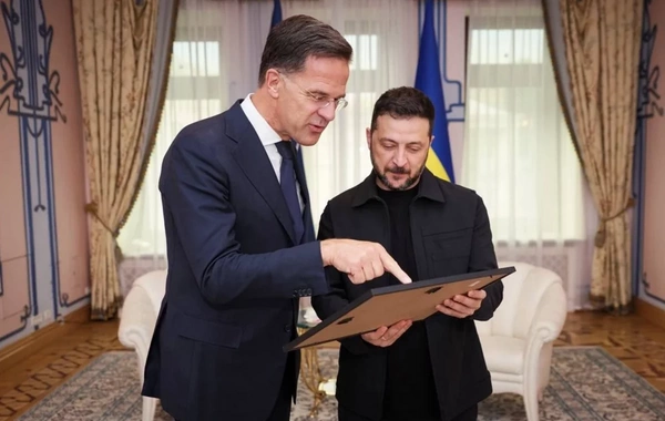 Zelenski ilə Rütte Rusiya ilə qarşıdakı danışıqlara hazırlığı müzakirə ediblər