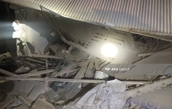 В Товузском районе произошел взрыв: пострадали 4 члена одной семьи