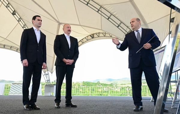 Azərbaycan və Türkmənistan prezidentləri Füzuli şəhərinin dağıdılmış yerlərinə baxıblar