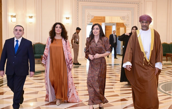 Heydər Əliyev Fondunun vitse-prezidenti Leyla Əliyeva Omanda səfərdədir