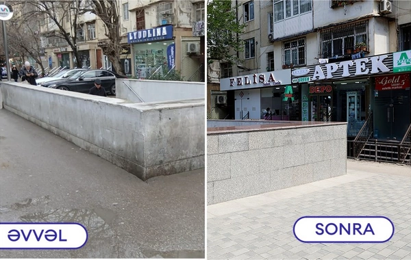 Memar Əcəmi metrostansiyasındakı keçiddə təmir işləri başa çatıb