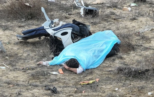 Опубликованы фотографии с места аварийной посадки самолета AZAL
