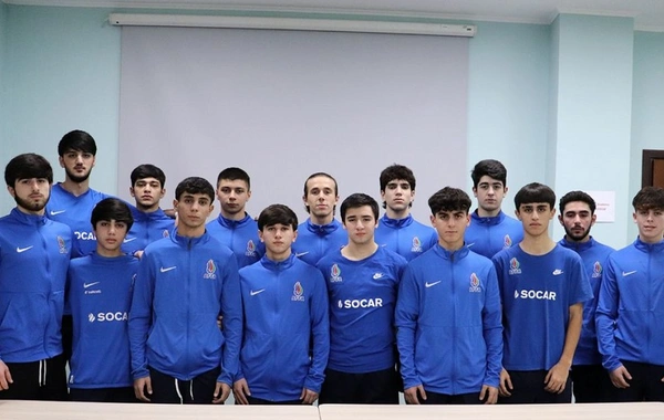 Azərbaycan Futzal Federasiyasının rəsmisi U-19 yığması ilə görüşüb